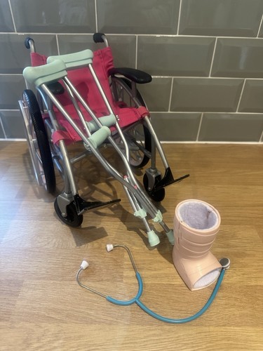 Our generation doll - doll, wheelchair